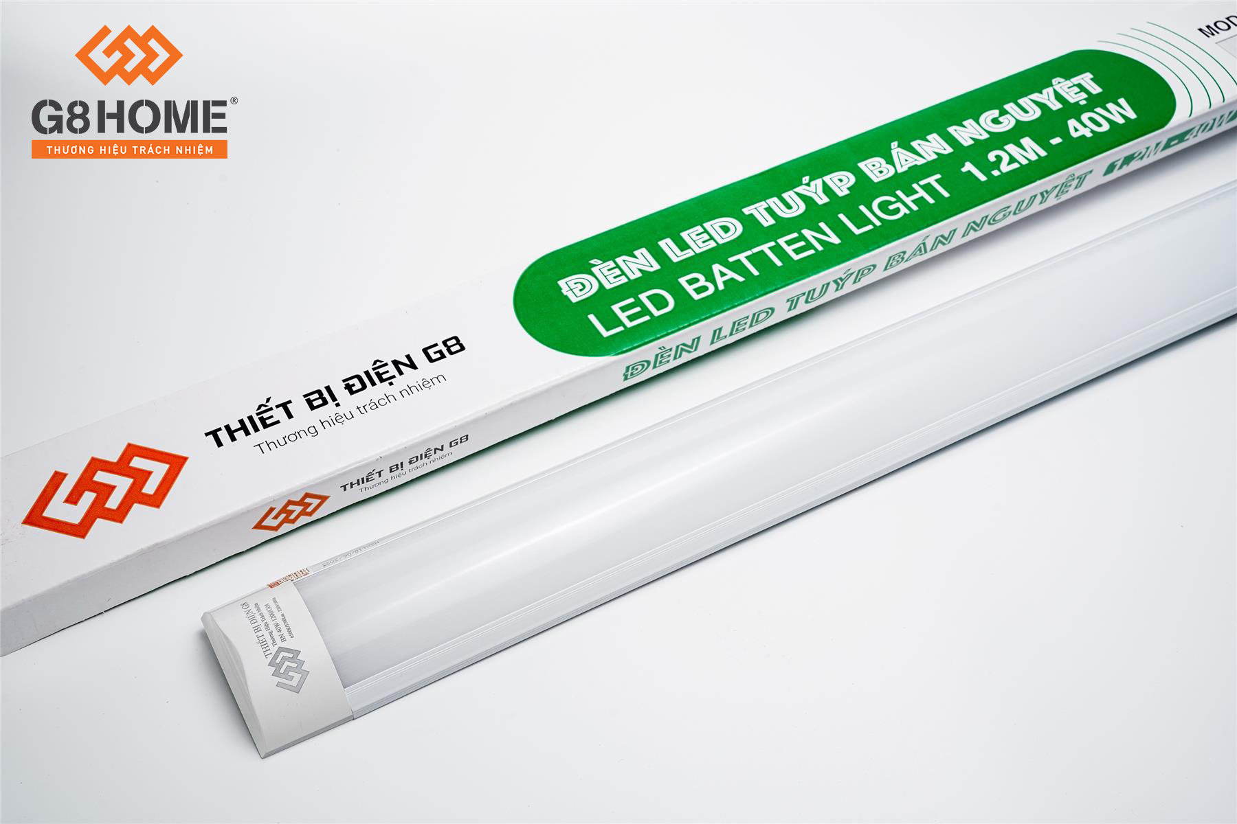 ĐÈN TUÝP LED BÁN NGUYỆT 1.2M 40W